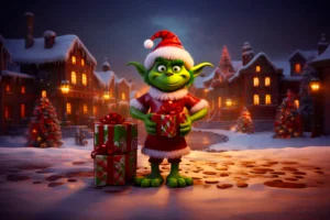 Embrace the Holiday Spirit with Wallpaper:fbecqasg9g8= Grinch